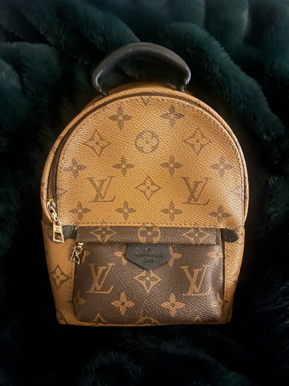 Louis Vuitton Monogram Mini Backpack — Brown and Tan